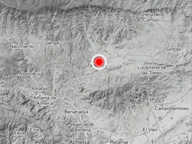 mapa-epicentro-terremoto-almeria-tabernas-magnitud-4-3|Foto: ABC